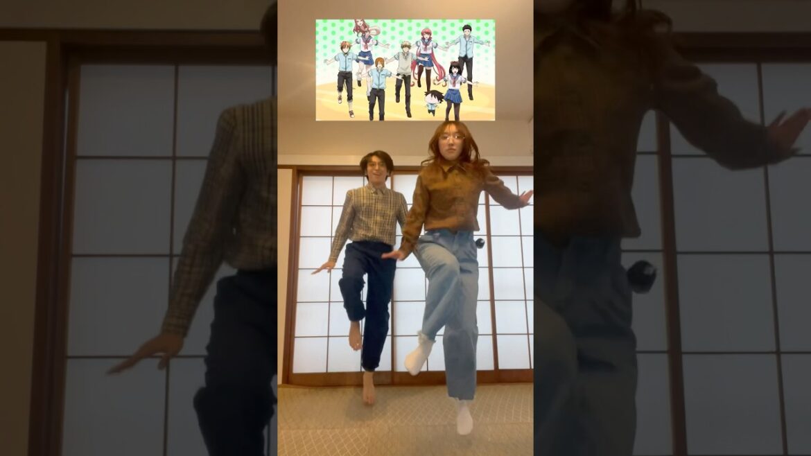 【アニメダンス】あみさんと妖怪ランデブー踊ってみた！#オタク #龍 #animedance #japan #妖怪学校の先生はじめました @amidesudoumo