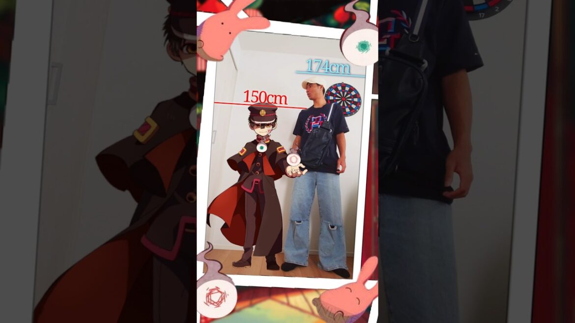 地獄少年花子くんのキャラと並んでみた!!【比較】#比較 #anime #身長 #アニメ #地獄少年花子くん #花子くん #つかさ #八尋寧々 #あまね #源光 #赤根葵 #かわいい