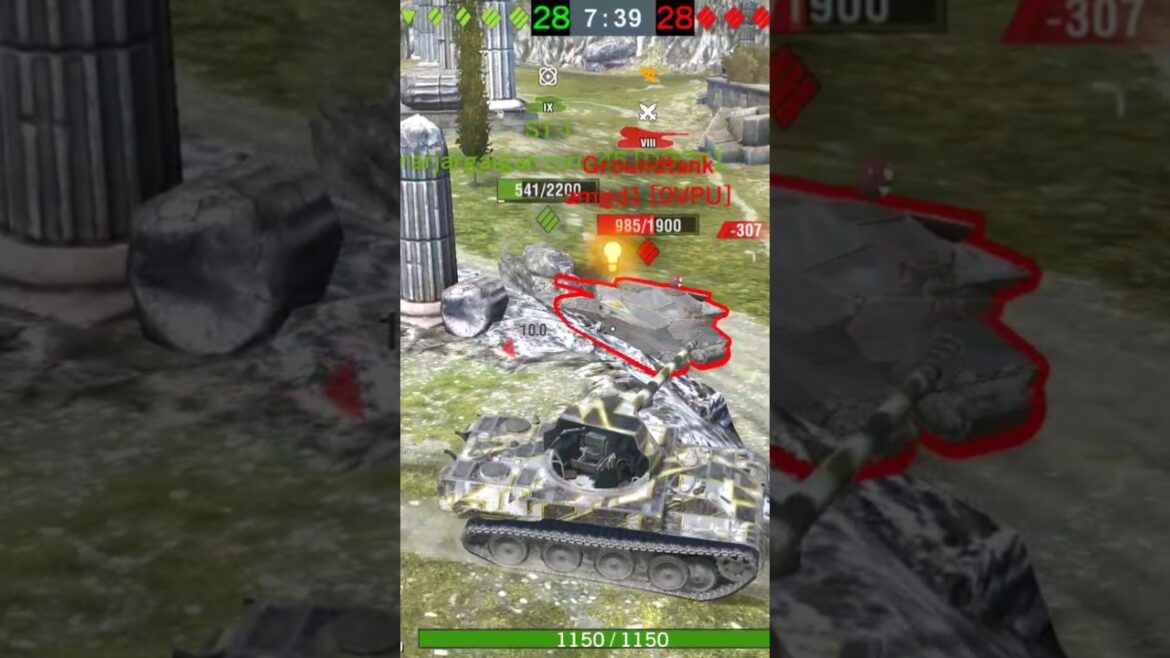 【火薬庫破壊】戦隊大失格#worldoftanksblitz #wotb