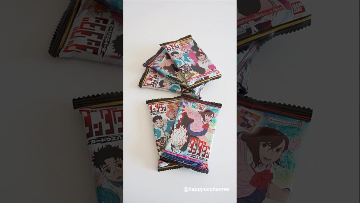 3/10発売🌟『ダンダダン』カードウエハース開封したよ🥺┊DAN DA DAN  #ダンダダン #unboxing