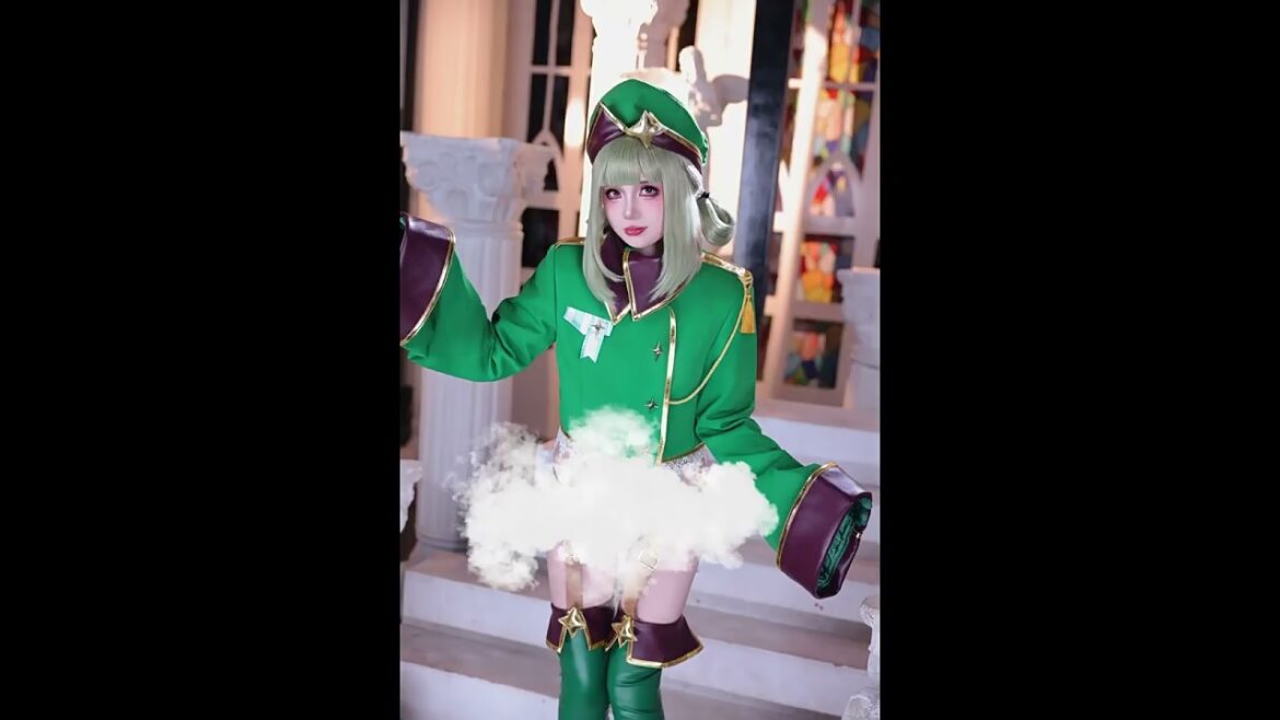 魔法少女にあこがれて/まほあこ 阿良河キウィ/レオパルト コスプレ衣装 #cosplay