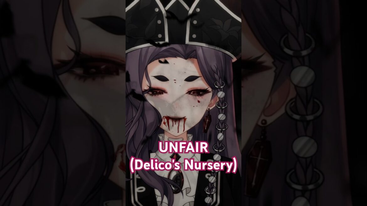 🧛‍♀️ UNFAIR by Mika Nakashima (Delico's Nursery OP) #vtuber #cover #shorts #vsinger #歌ってみた
