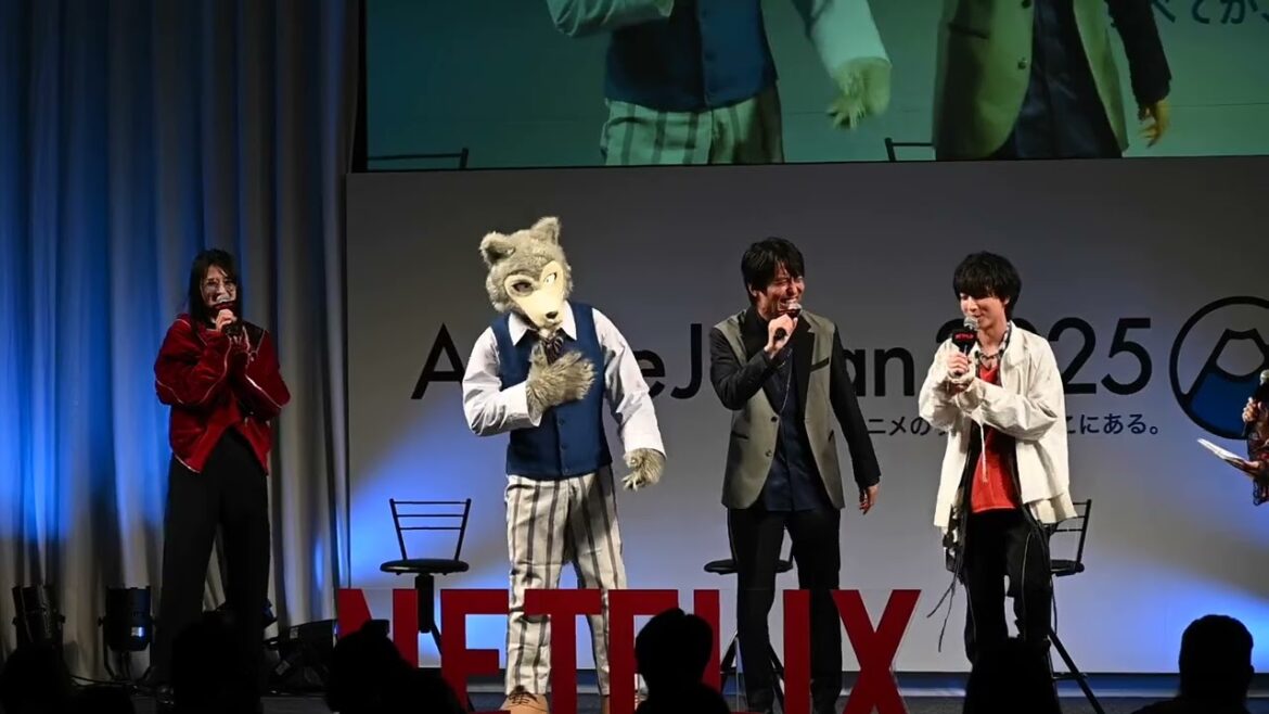 レゴシと小林親弘さんが『BEASTARS Final Season』をアピール＠AnimeJapan 2025「Netflixスペシャルステージ」