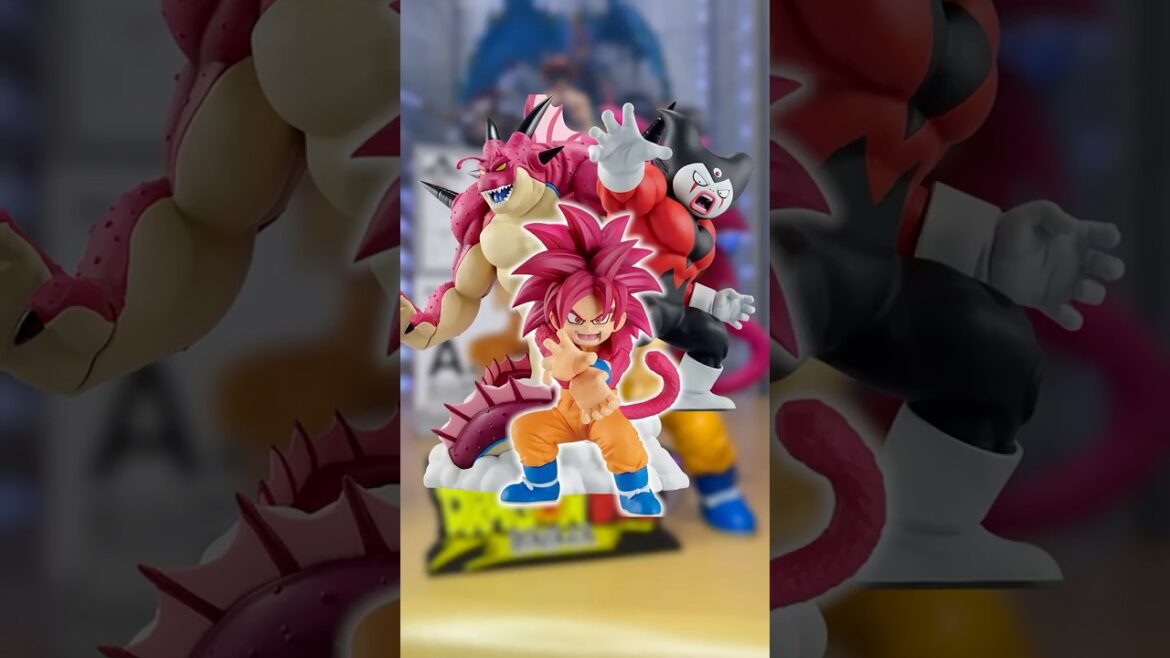 【話題】遂に登場！スーパーサイヤ人4の最新フィギュアを開封してみた！#一番くじ #ドラゴンボール #daima #サイヤ人#shorts#みかんだいふく