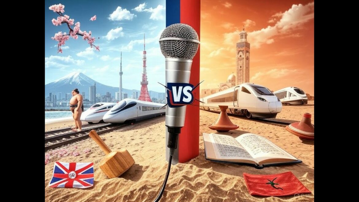 Morocco vs Japan: Desert Mystique Meets Neon Dreams Morocco vs Japan: Desert Mystique Meets Neon Dreams