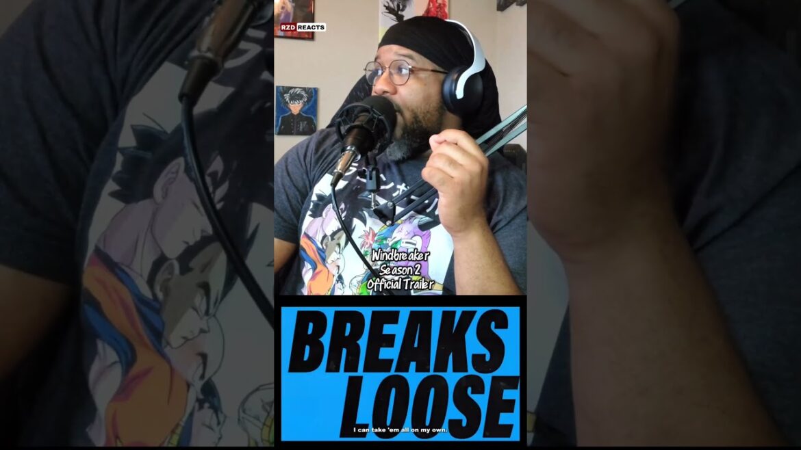 Windbreaker Returns With Season 2!!! | Rzd Reacts Clips
