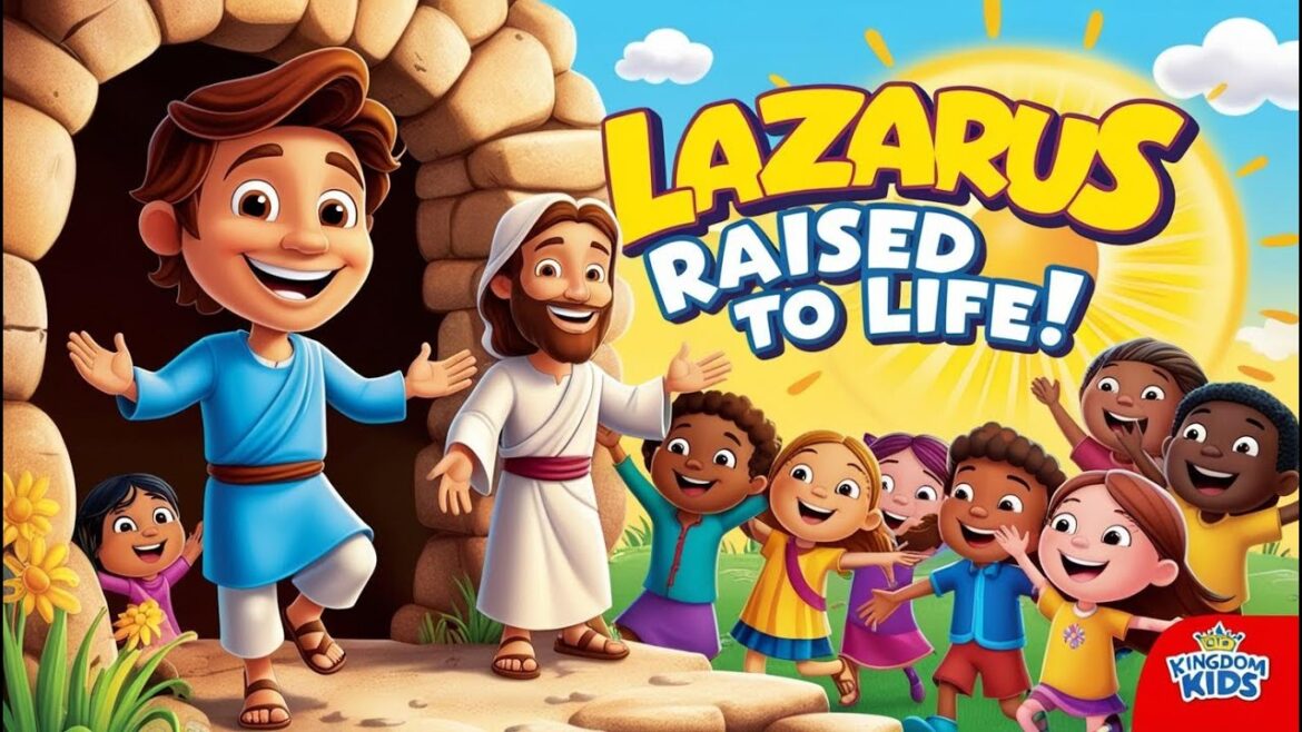 Jesus Raises Lazarus to Life! | Fun Kids Bible Song | The Amazing Story of Lazarus