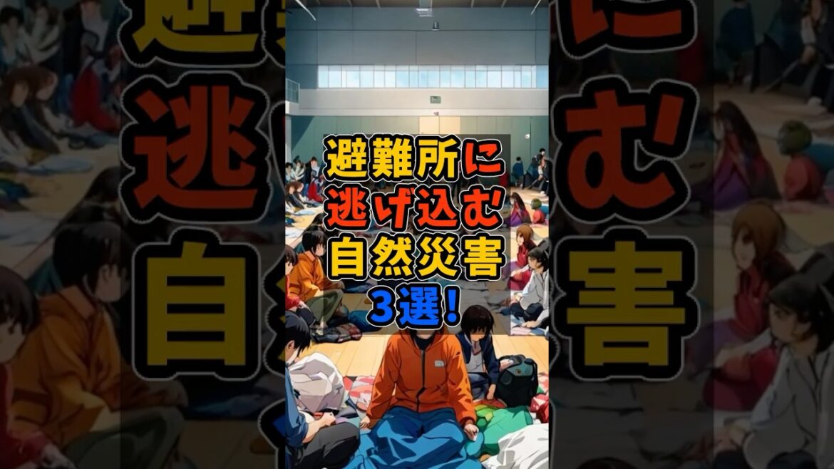 【ヤバい】避難所に逃げ込むことになる自然災害3選、いつ起こるか分からない“その日”のために知っておきたい！