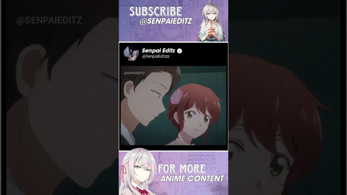 They're perfect for each other ☺️💕 | #shorts #anime #animeedit #shortsvideo #canyoukeepasecret