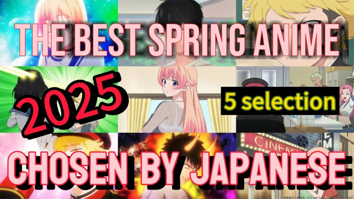 【春アニメ2025】Spring Anime 2025: Japanese people choose 5 carefully selected new works!