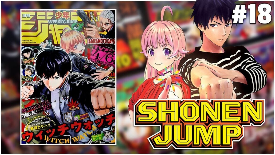 WEEKLY SHONEN JUMP #18: L'ANIME WITCH WATCH ARRIVE !