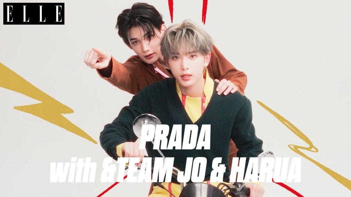 &TEAM JO, HARUA、スーパーヒーローに憧れて|ELLE Japan &TEAM JO, HARUA、スーパーヒーローに憧れて|ELLE Japan
