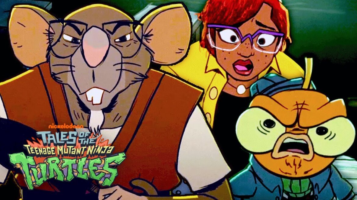 Splinter Battles a GOLD FISH! 🐟 w/ April | Full Scene | Tales of the Teenage Mutant Ninja Turtles
