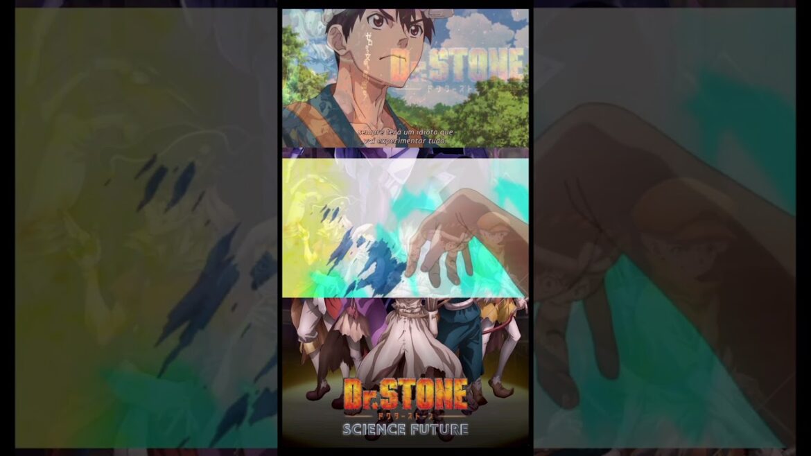 #react :Dr. Stone: Science Future | TAL PAI TAL FILHO #drstone #senku #byakuya