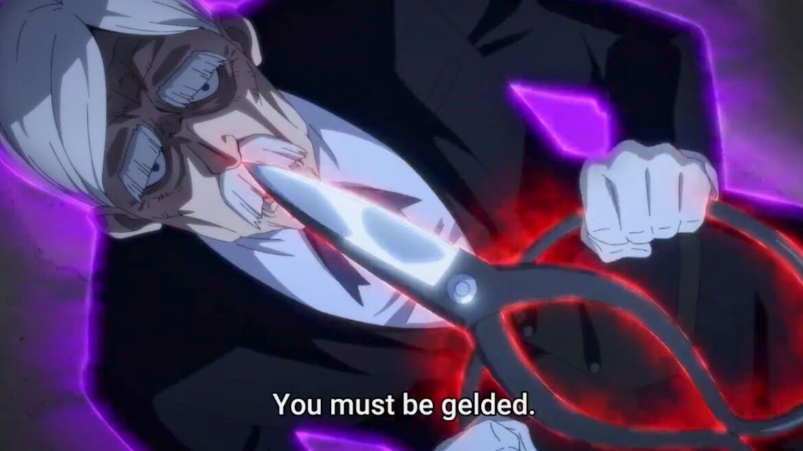 Poseidon wants to cut Red's "O ChinChin"