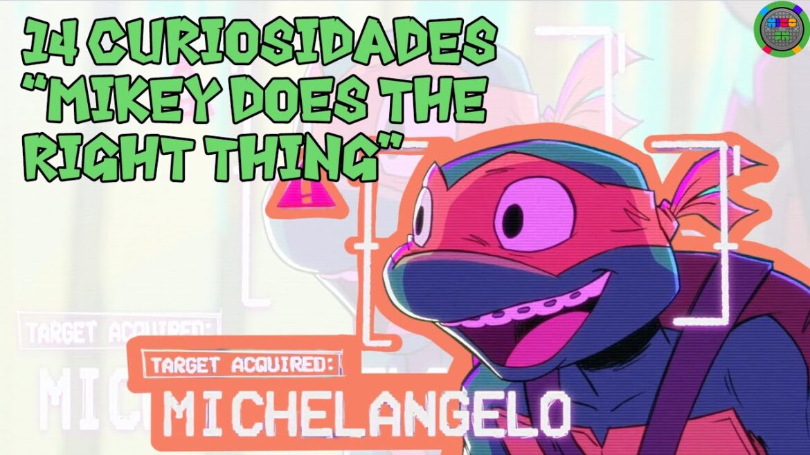 14 CURIOSIDADES - T1E2 Mikey Does the Right Thing TMNT Historias Mutantes -Tales of the TMNT-Nico FN