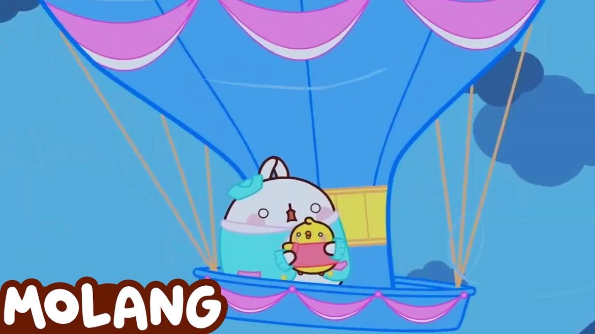 Molang and Piu Piu Takes Hot Air Balloon Ride | Funny Cartoons For Kids | Cartoon Candy
