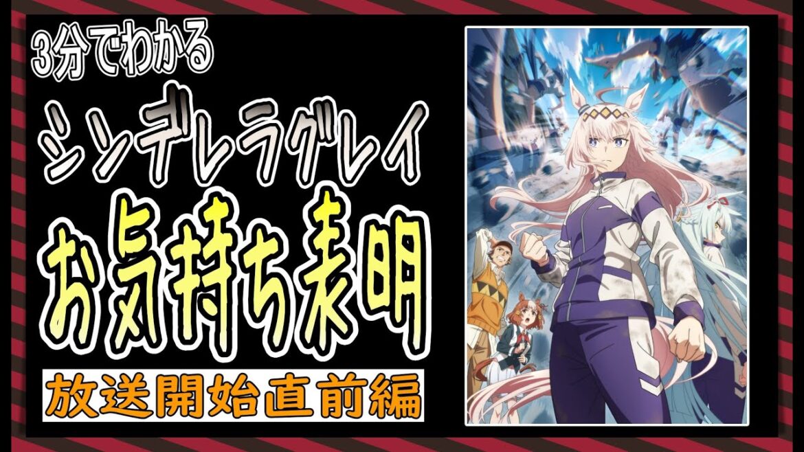 【ゆっくりウマ娘】3分でわかるシンデレラグレイにお気持ち表明放送開始直前編biimシステム】
