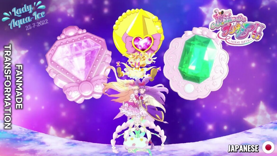 💫 Maho Girls Precure, Mirai Days | 🎞 Group TRANSFORMATION (Quartet ver.) 🇯🇵