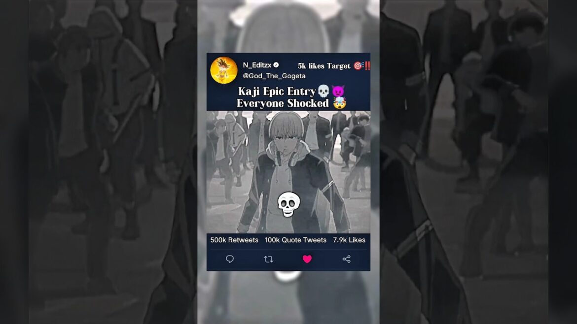 Kaji Epic Entry 💀😈Everyone Shocked 😯😳#viralshort #windbreakerseason2 #animeseries#anime #windbreaker