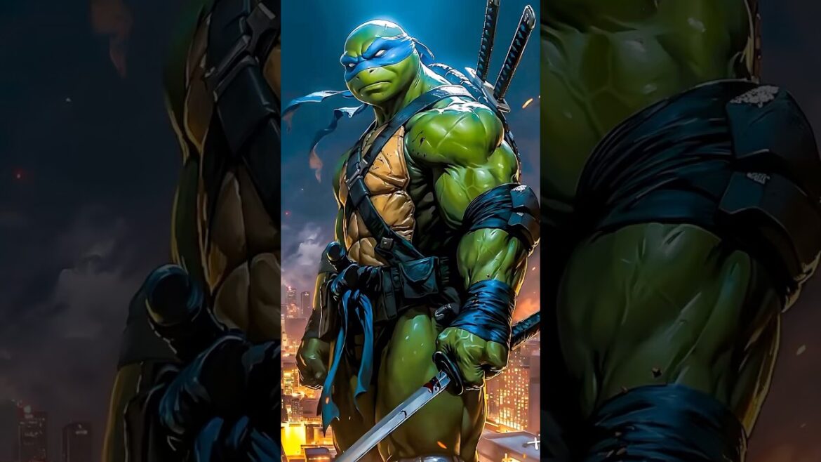 Leonardo ready for war ⚔️ | Teenage Mutant Ninja Turtles Leonardo #tmnt #ninjaturtles #leo