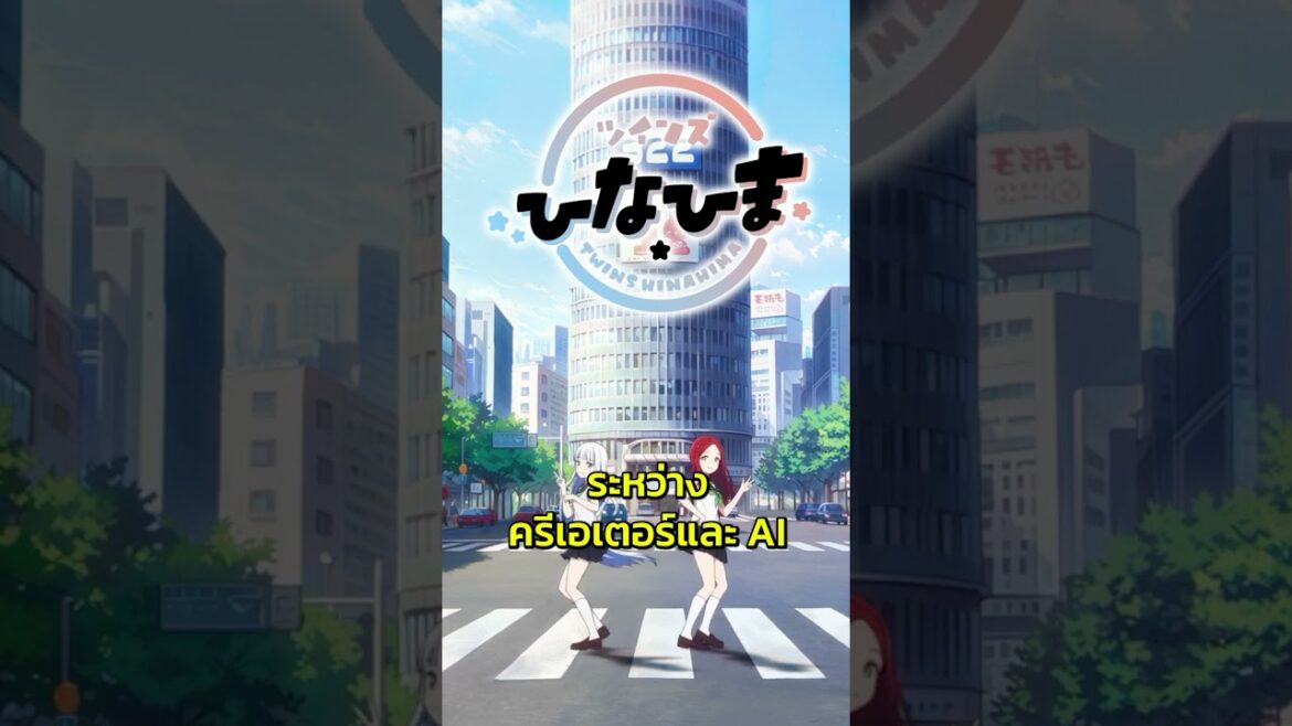 สะเทือนวงการ!! อนิเมะที่สร้างจาก AI เกิดขึ้นจริงแล้ว!? | Twins HinaHima