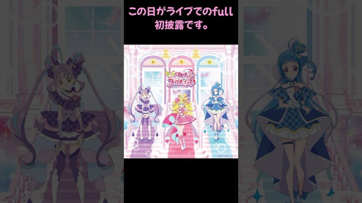 キミとアイドルプリキュア♪主題歌シンガーのミニライブで予想外のセトリを浴びた #vlog