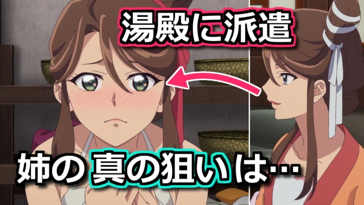 【薬屋のひとりごと】37話で白羽黒羽が赤羽の湯殿行きにあっさり賛成した理由　実は2つ狙いがあって…【ボイスロイド解説】