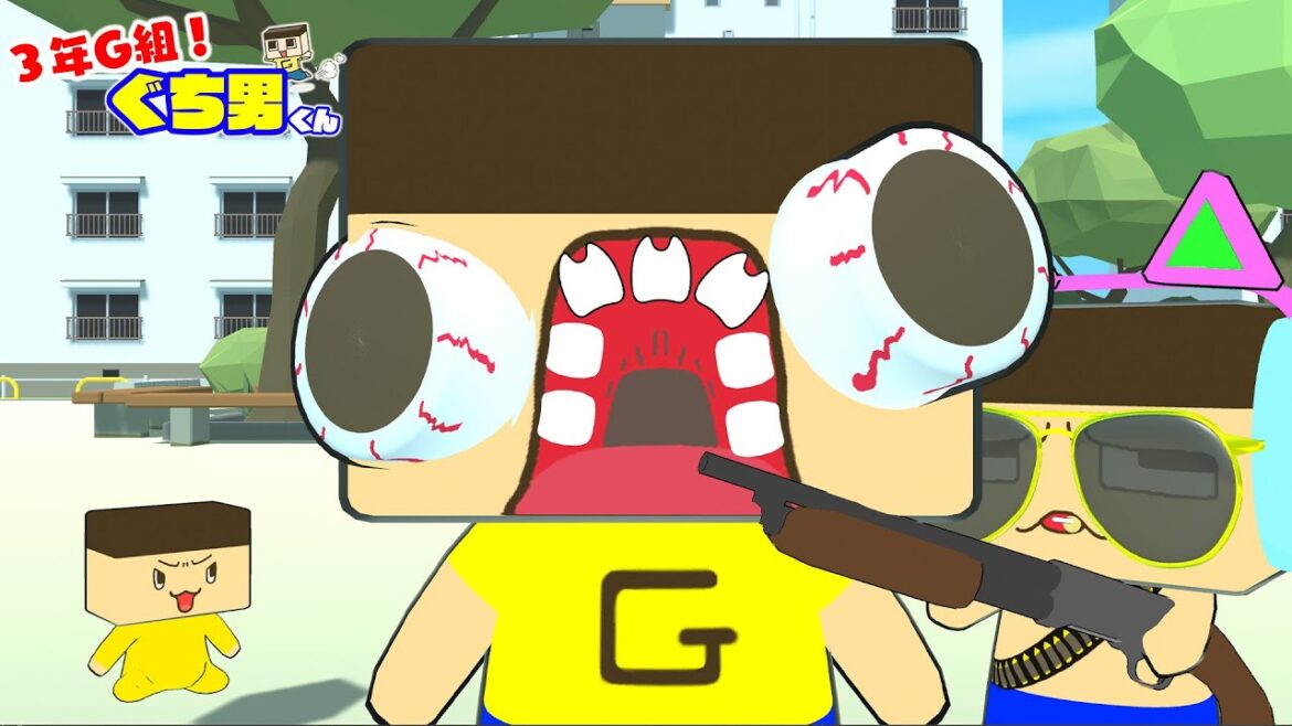 【アニメ】歯をぬく裏技。ぐちお、やっちまえ～！！【3年G組ぐち男くん】
