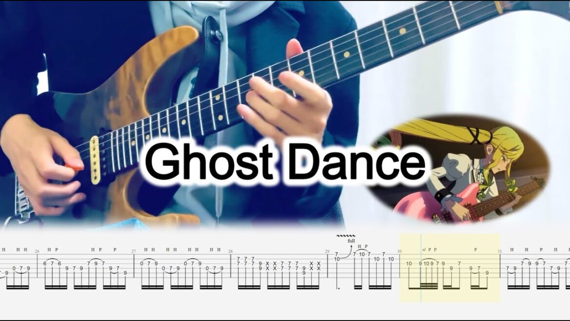 (TAB) GHOST DANCE ロックは淑女の嗜みでして Guitar Cover ギター弾いてみた/ Rock Is a Lady's Modesty