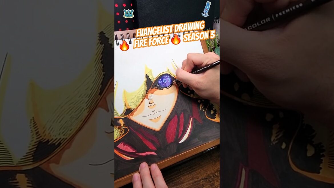 I Draw Evangelist from Fire Force Season 3 #drawing #anime #fireforce #shorts #tsuyobi I Draw Evangelist from Fire Force Season 3 #drawing #anime #fireforce #shorts #tsuyobi