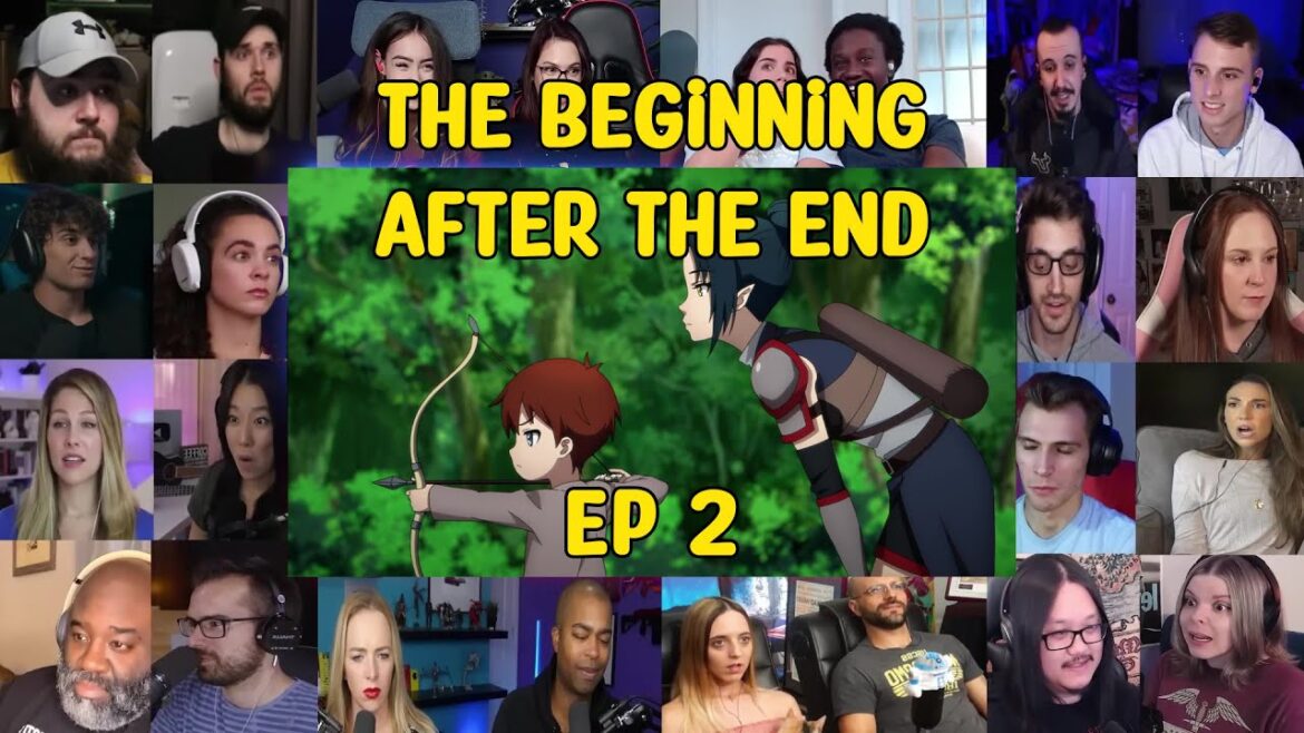 The Beginning After the End Episode 2 Reaction Mashup