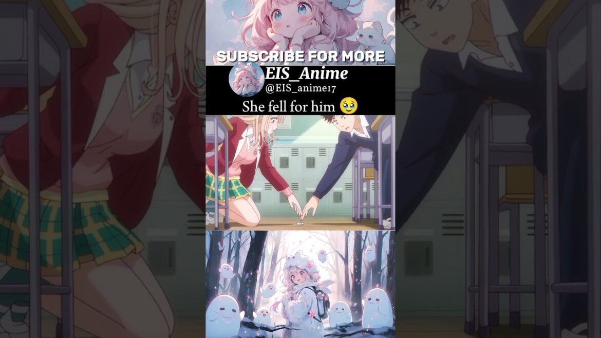She fell for him 🥹