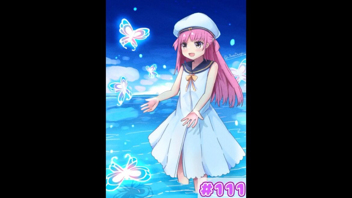 【イラストメイキング＃111】うみちゃん🍉【Summer Pockets/加藤うみ】#shorts