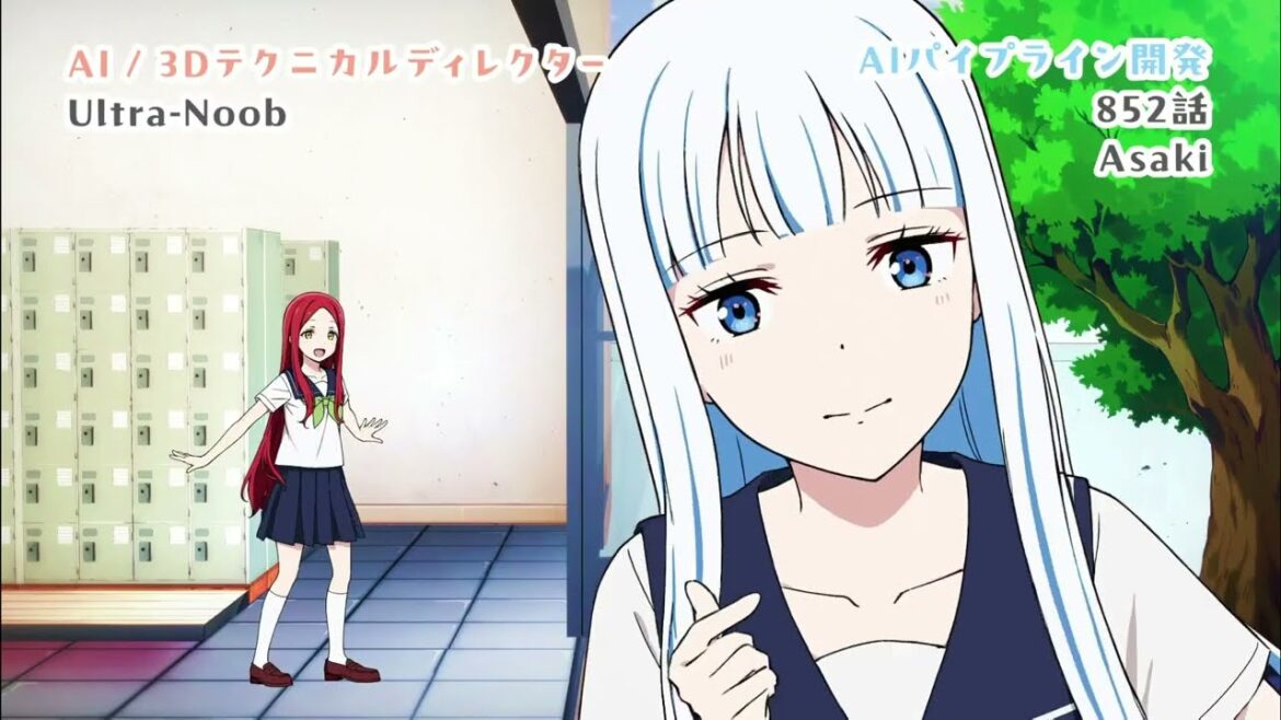 Twins Hinahima OP/ED (Anime 95% hecho con IA)