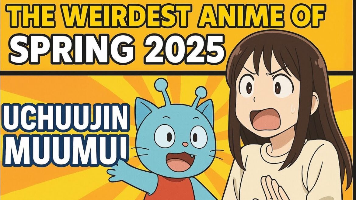 Uchuujin MuuMuu Is the Weirdest Anime of Spring 2025 – And It’s Hilarious! #anime #fyi #fyp