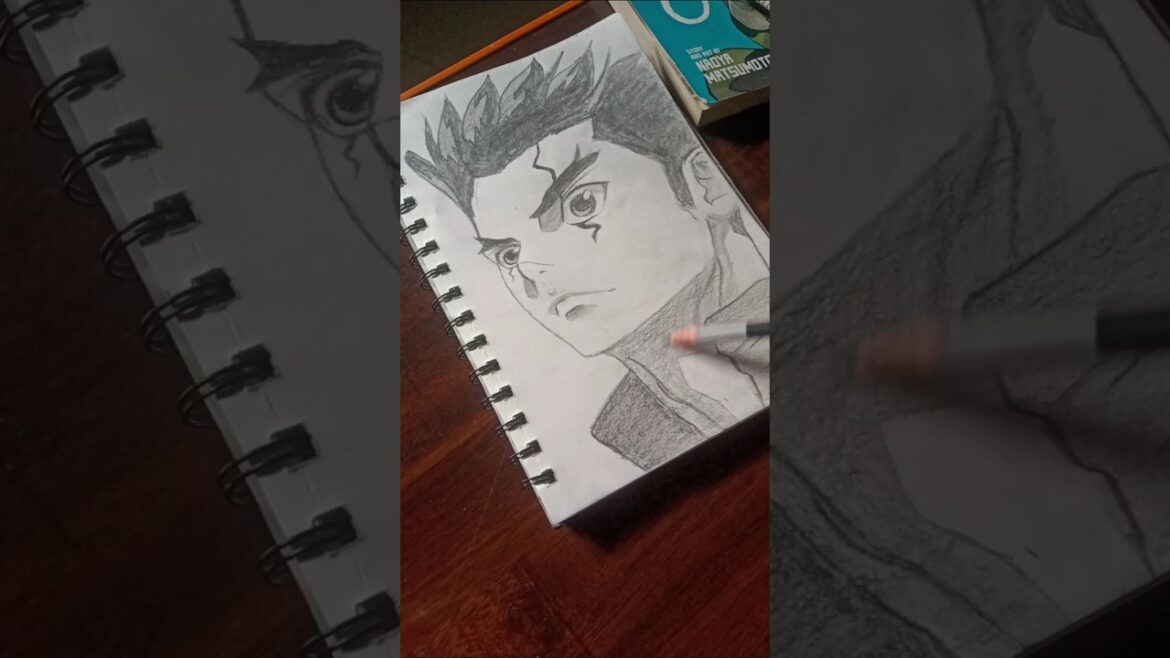 Sketching Taiju | Dr. Stone Art #shorts #anime #drawing #drstone