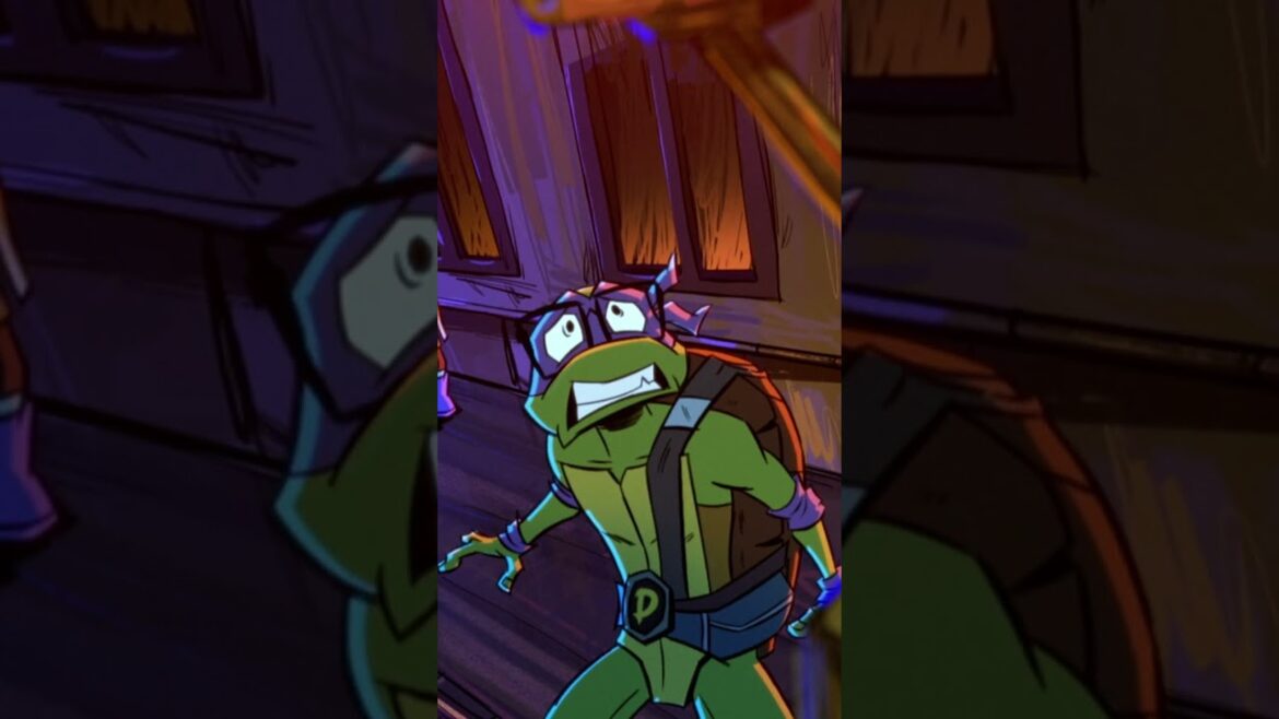Battaglie delle tartarughe ninja a New York City! | Tales of the TMNT | #shorts