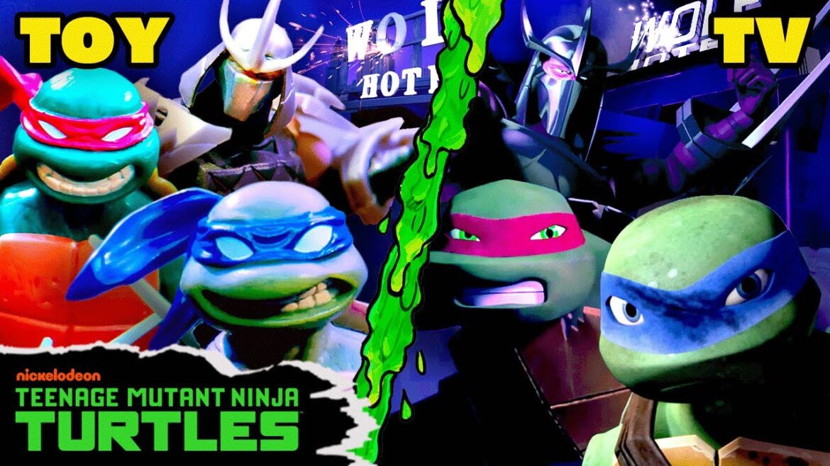 Ninja Turtles Battle Shredder... AS TOYS! ⛓️ | Teenage Mutant Ninja Turtles