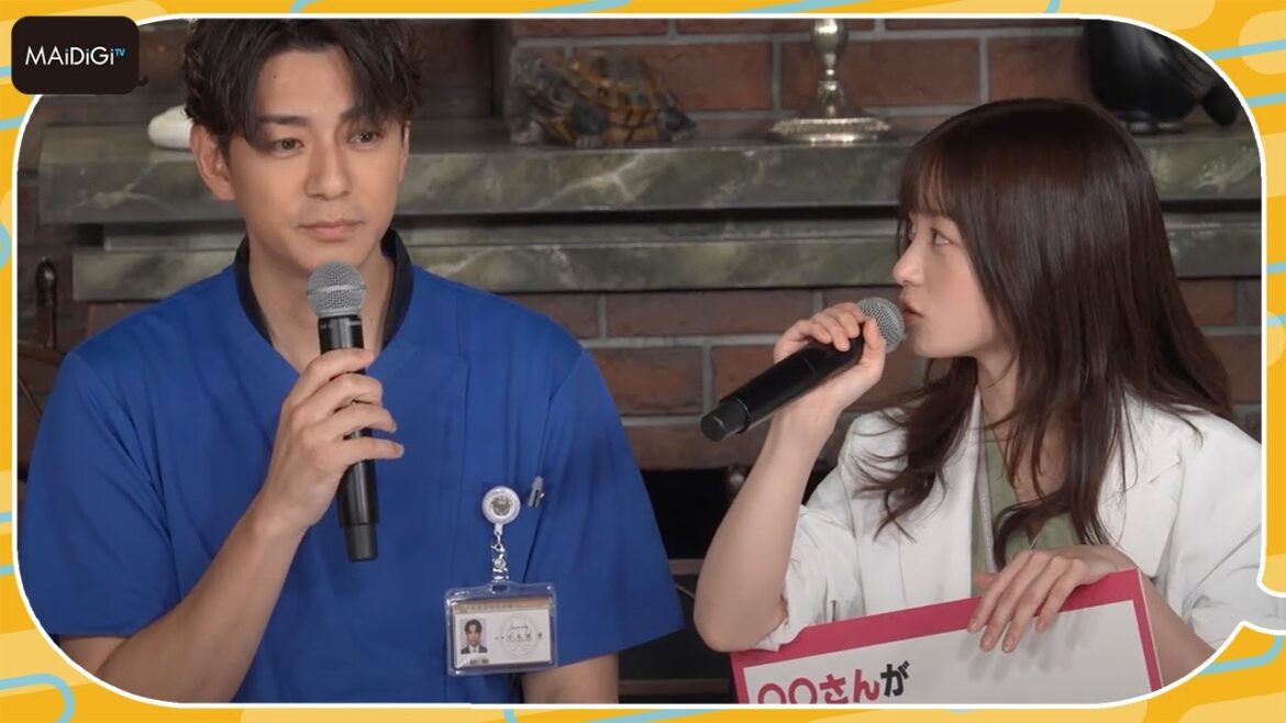 橋本環奈、三浦翔平＆佐々木希の“謎”を追求「怖いです」　ドラマ「天久鷹央の推理カルテ」会見