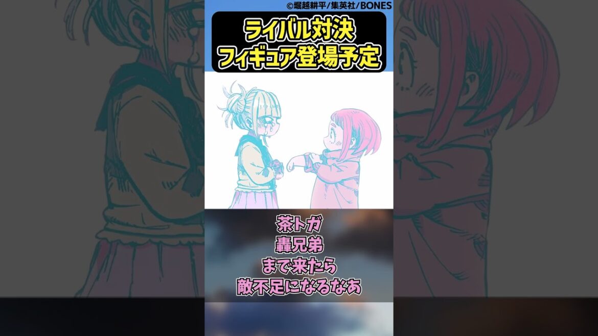 【グッズ】ライバル対決フィギュア登場予定に対する読者の反応集【僕のヒーローアカデミア】