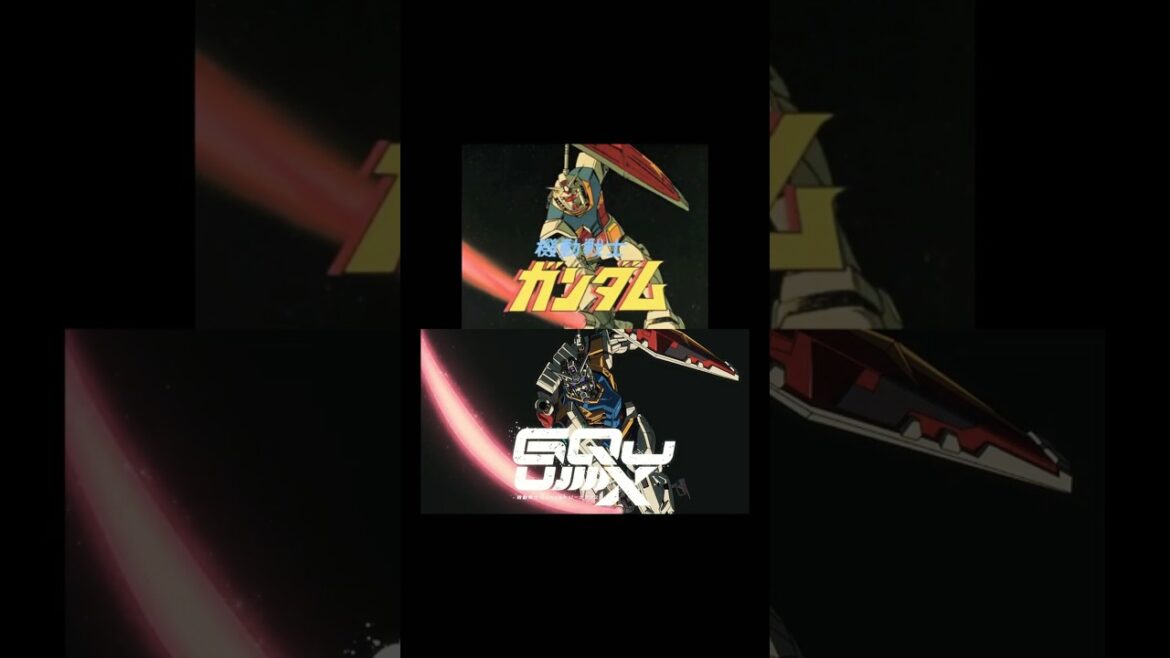 Gundam 0079 VS GQuuuuuuX Eyecatch & Title Comparison [機動戦士ガンダム ジークアクス アイキャッチ アムロ シャア・アズナブル 比較 Char]