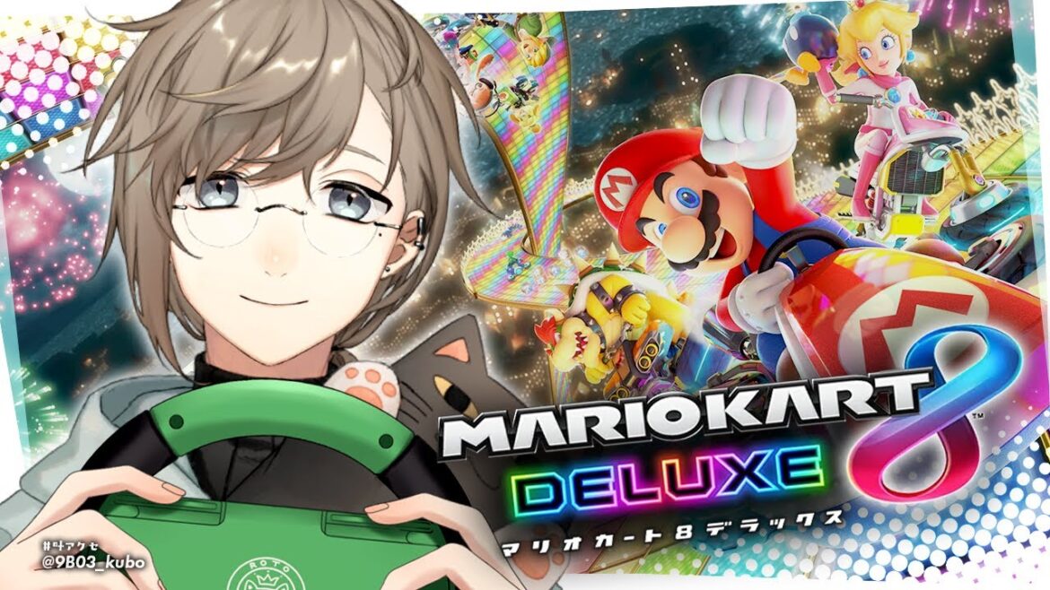 マリオカート8 | 久しぶりにこの車に乗ることになるとは【にじさんじ/叶】