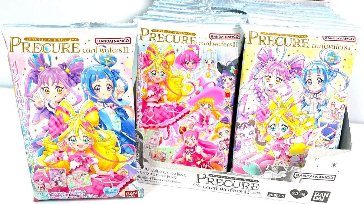 プリキュアカードウエハース１１『1BOX 開封』キミとアイドルプリキュア♪ カード You and Idol Precure♪ Card Wafers11 食玩 JapaneseCandyToys