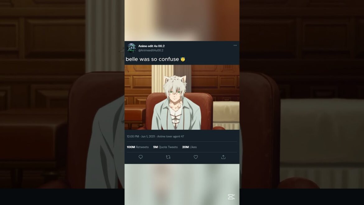 belle was so confuse 😥 #anime #shorts belle was so confuse 😥 #anime #shorts