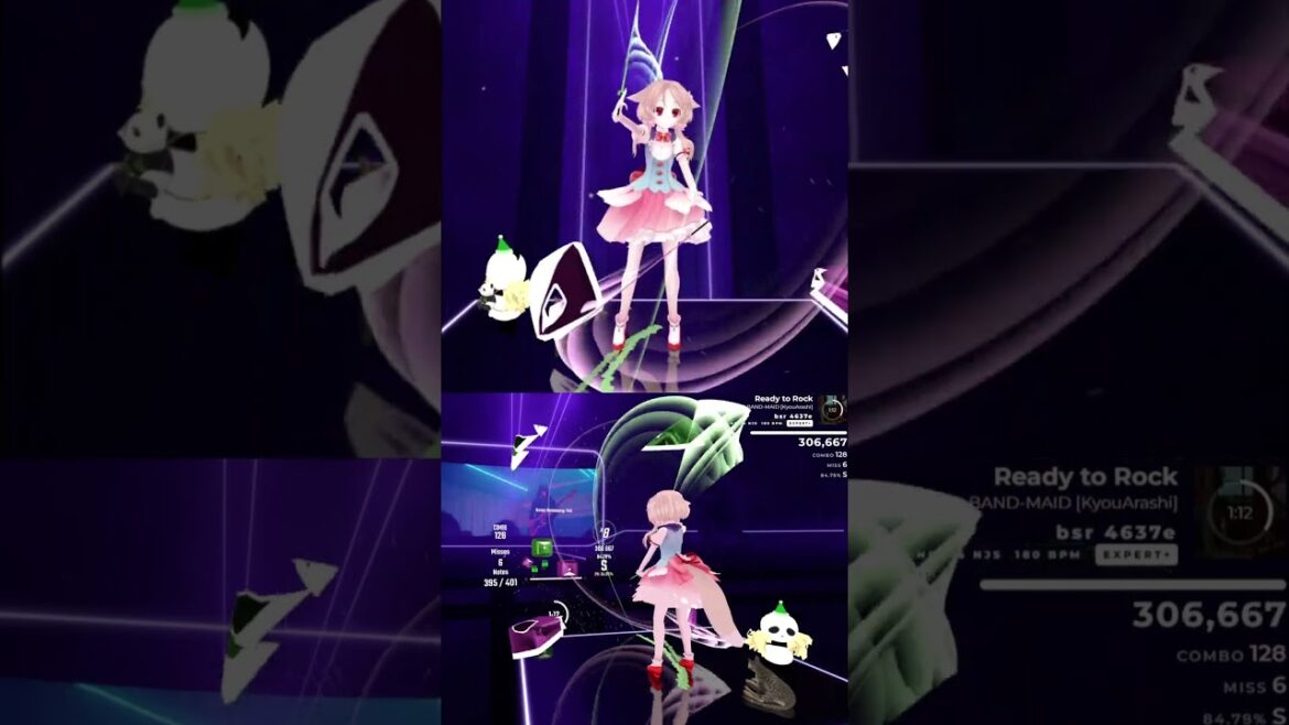 Ready to Rock / BAND-MAID ロックは淑女の嗜みでして OP. shorts_1 #beatsaber