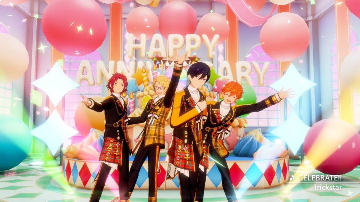 Trickstar「CELEBRATE!!」 あんさんぶるスターズ！！ Music ゲームサイズMV