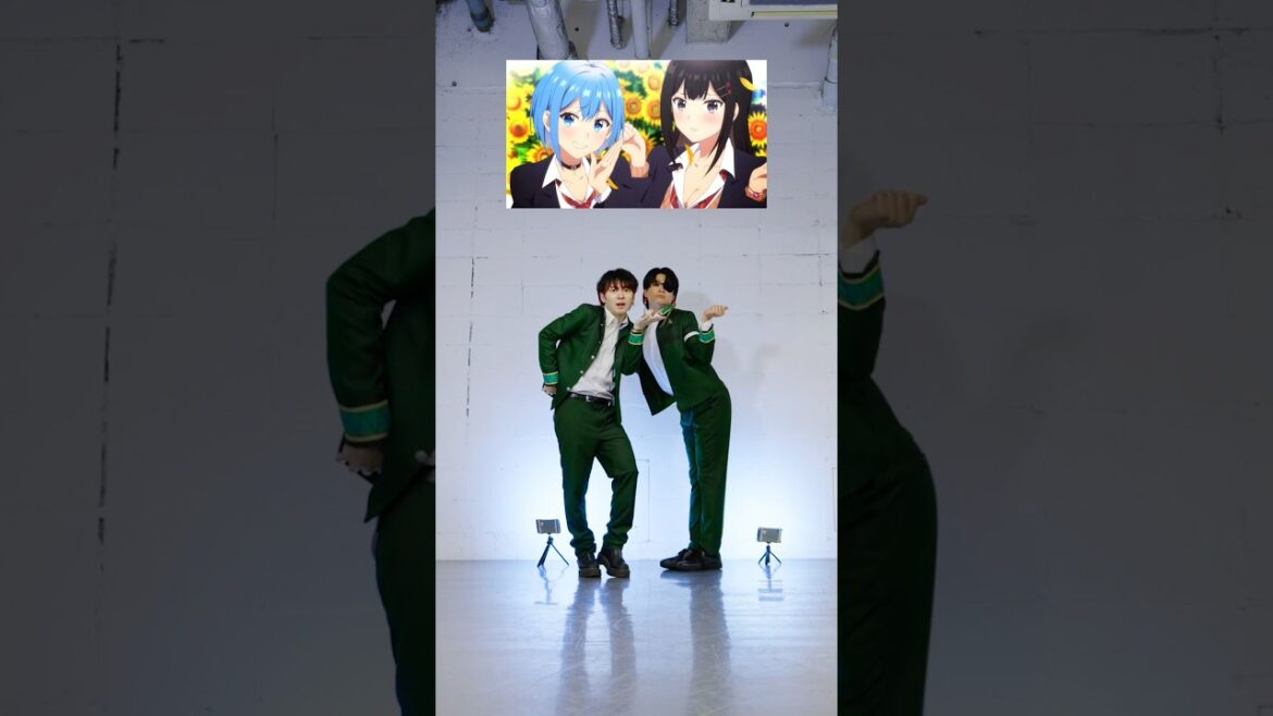 【男女の友情は成立する？】だんじょるアニメダンス 踊ってみた【HoneyWorks feat.ハコニワリリィ】#danjonoyuujouwaseiritsusuru