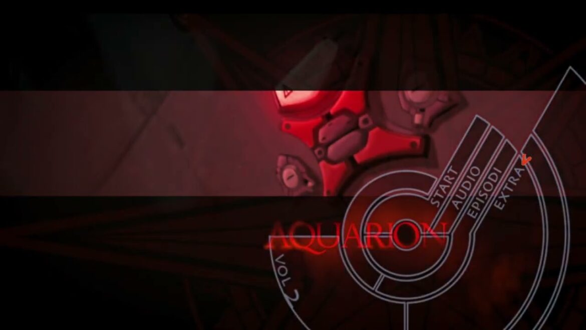 Aquarion Vol.2 (創聖のアクエリオン - Sousei no Akuerion -2004) di Shōji Kawamori -Menu e submenu del DVD