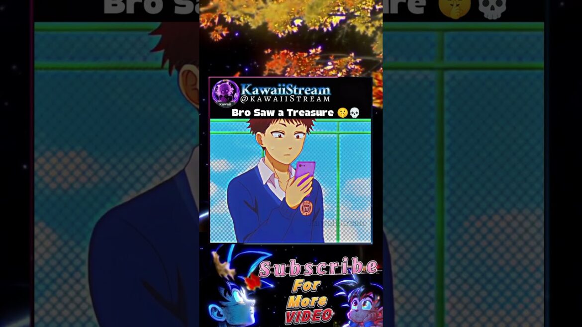 Bro Saw Treasure 💀. #animemoments #animeedits